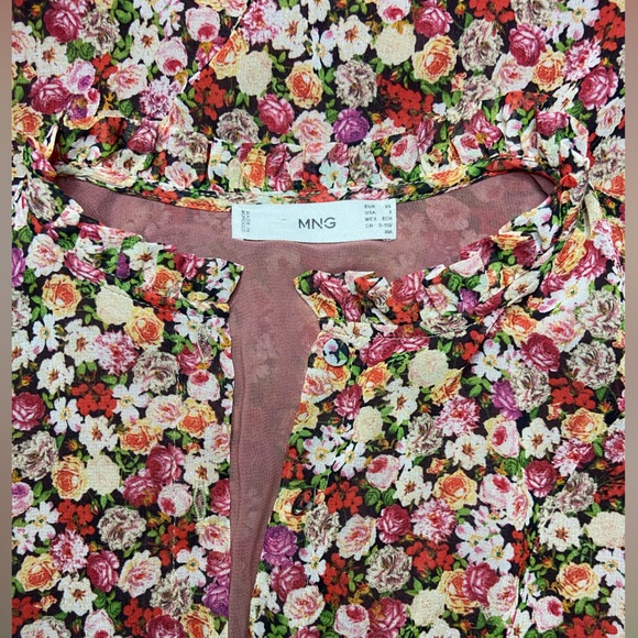 Mango Ruffle Dress XS - Picture 5 of 6